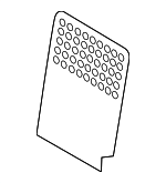 FT4Z5861616C - Body: Shield for Ford: Edge | Lincoln: MKX, Nautilus Image