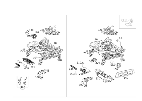 Seat Adjuster for 2018 Mercedes-Benz GLA250 #0