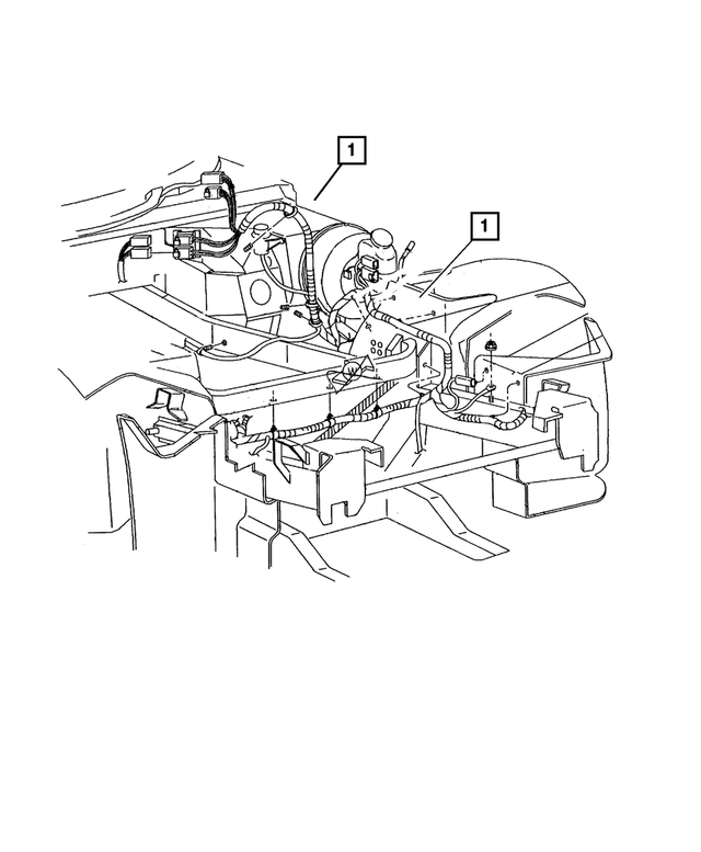 « 4865422AE –  : Projecteur &amp; Tableau De Bord Cablage pour Mopar Image »