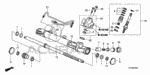 6531STKA01 - Chassis: SEAL KIT A, POWER STEERING (ROTARY VALVE) for Acura Image