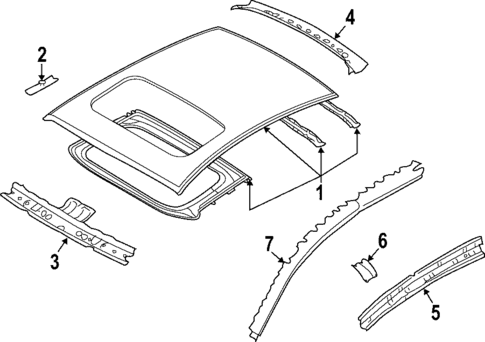 Roof & Components for 2025 Subaru WRX #0