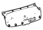 2015-2024 Lexus - Trunk Lid Trim