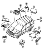 5026629AL - Electrical: Heated Seat Module for Mopar Image