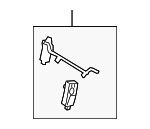 7276053030 - Body: Lumbar Adjuster for Lexus: HS250h, IS250, IS350 Image