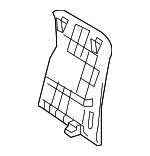 7170653020A0 - Body: Seat Back Panel for Lexus: IS250, IS350 Image