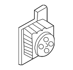 4N0959777D4PK - Body: Lumbar Switch for Audi Image