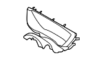 84830G5AA0WK - Body: Upper Column Cover for Kia Image
