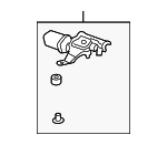 76505STXA01 - Body: Wiper Motor for Acura: MDX Image