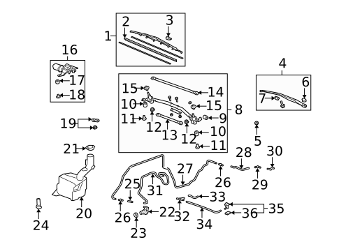 Wipers for 2011 Acura MDX #0
