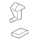 76815STXA02ZA - Body: Washer Nozzle for Acura: MDX Image