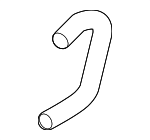 1K0122101KT - Cooling System: Radiator Coolant Hose for Audi Image