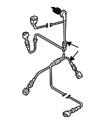 8R0972253A - : ABS Wheel Speed Sensor Wiring Harness for Audi: Q5 Image