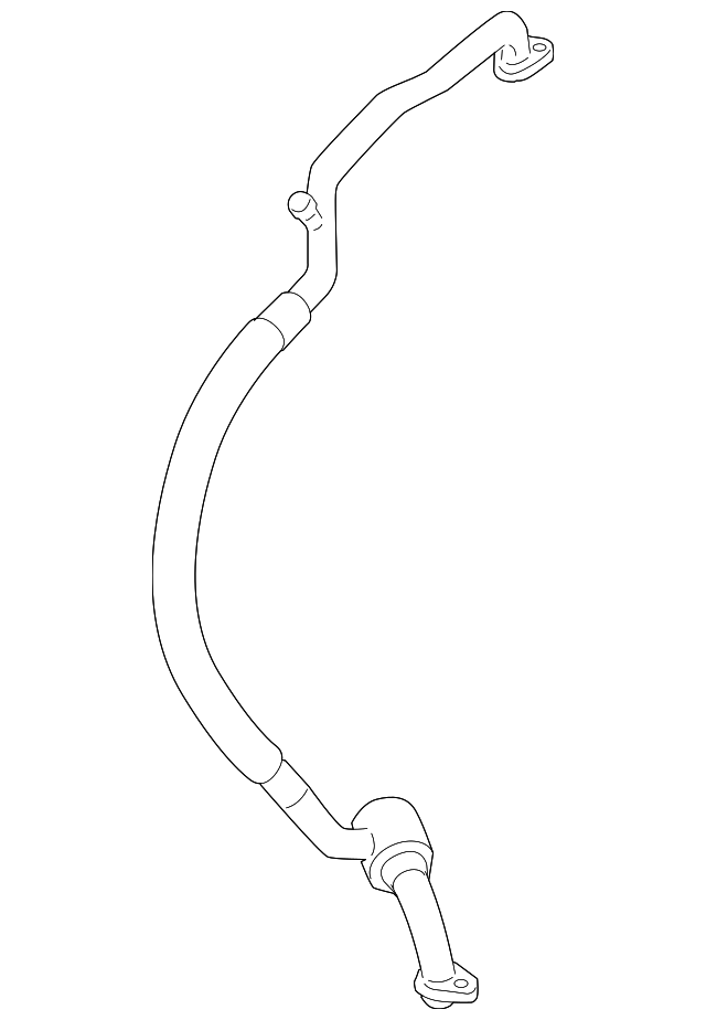 Rear Press Hose - Nissan (92480-ZX70A)