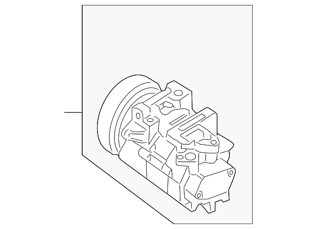 A/C Compressor - Nissan (92600-JP01C)