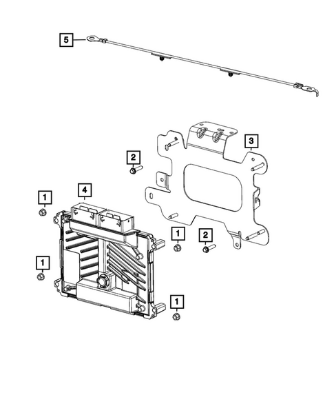 Keys, Modules and Engine Controllers for 2026 Jeep Wrangler #14