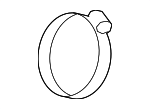 11610421 - Cooling System: Upper Hose Clamp for GM Image