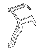 8D9810182G - Body: Inner Panel for Audi: A4, A4 Quattro Image