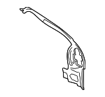 8D9809453A - Body: Inner Pillar for Audi: A4, A4 Quattro Image