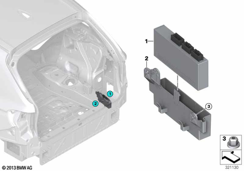 Control Units, Modules, Sensors for 2019 BMW X6 35iX #4