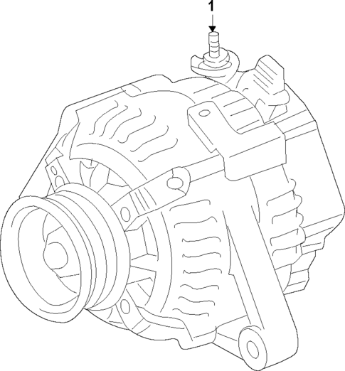 Alternator for 2021 Toyota Highlander #1