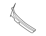 LR101655 - Body: Rear Weather-Strip for Land Rover: Discovery Image