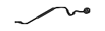 LR083193 - Body: Release Cable for Land Rover: Discovery Image