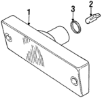 LR081954 - : Marker Lamp Assembly for Land Rover: Defender 90, Discovery Image