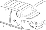 1106980181 - : Trim Strip for Mercedes-Benz Image