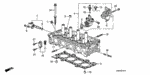 15816PNA013 - Engine: COVER, VTEC SPOOL VALVE for Honda Image
