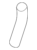 1K0121447AT - Cooling System: Connector Hose for Volkswagen: Eos, R32 Image