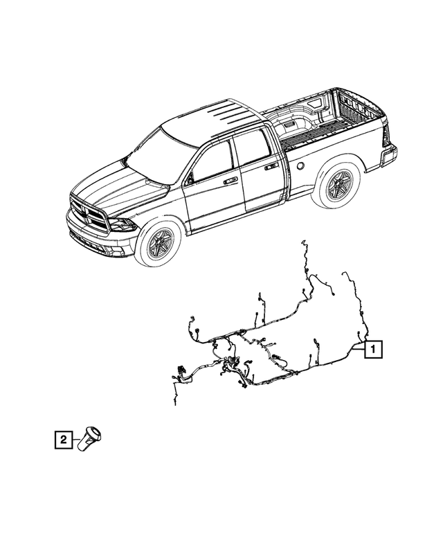 68411937AD - : Body Wiring for Mopar Image