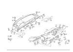 1246803487 - Panelling: Instrument Panel for Mercedes-Benz: 300CE Image
