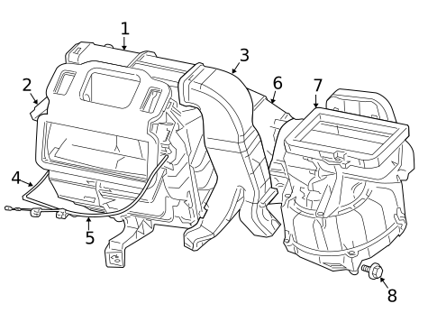 Heater Components for 2007 Chrysler PT Cruiser #0