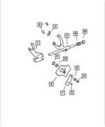 4746136 - Transfer Case Model 231 [DHJ, DHK, DHN]: Mode Fork for Dodge: Ram 2500, Ram 3500 Image