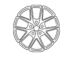 28111VA080 - : Wheel, Alloy for Subaru Image
