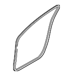 DH2M68911A - Body: Weather-strip On Body for Mazda: CX-3 Image