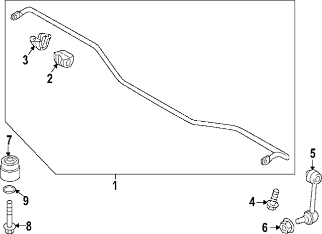 55516JI180 - : Stabilizer Bar Bracket for Hyundai Image