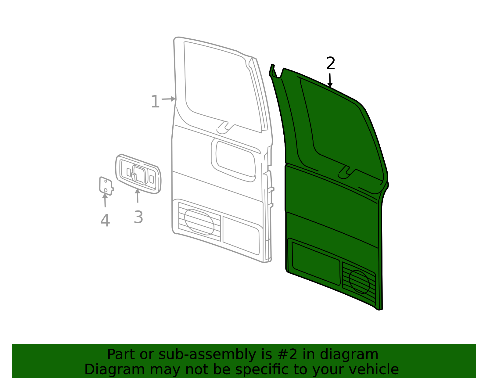 Trim Panel 84573367 GM | GMPartsDirect.com