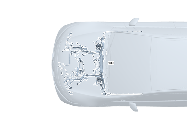 2975408122 - Electrical Equipment and Instruments: Electrical Wiring Harness for Mercedes-Benz: EQS 450, EQS 450+, EQS 580, EQS AMG Image image