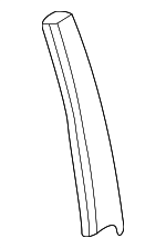 72430S0KA02 - Body: Pillar Molding for Acura Image