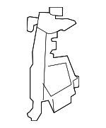 1K6802951B - Body: Mount Bracket for Audi: A3, A3 Quattro Image