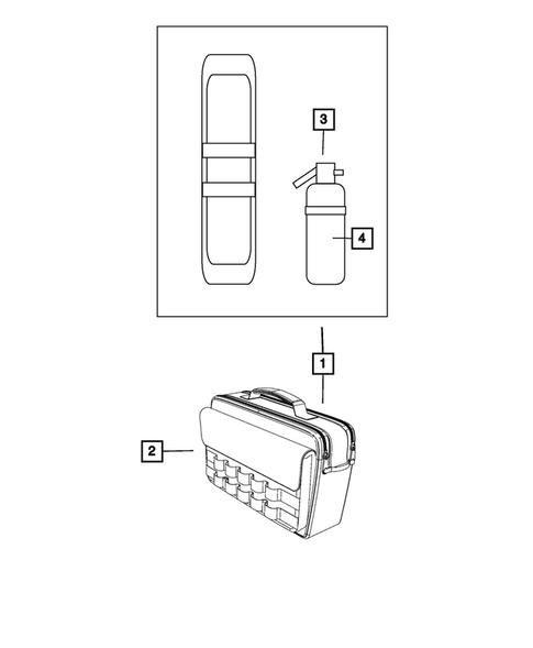 Emergency Kit for 2020 Chrysler Pacifica #0