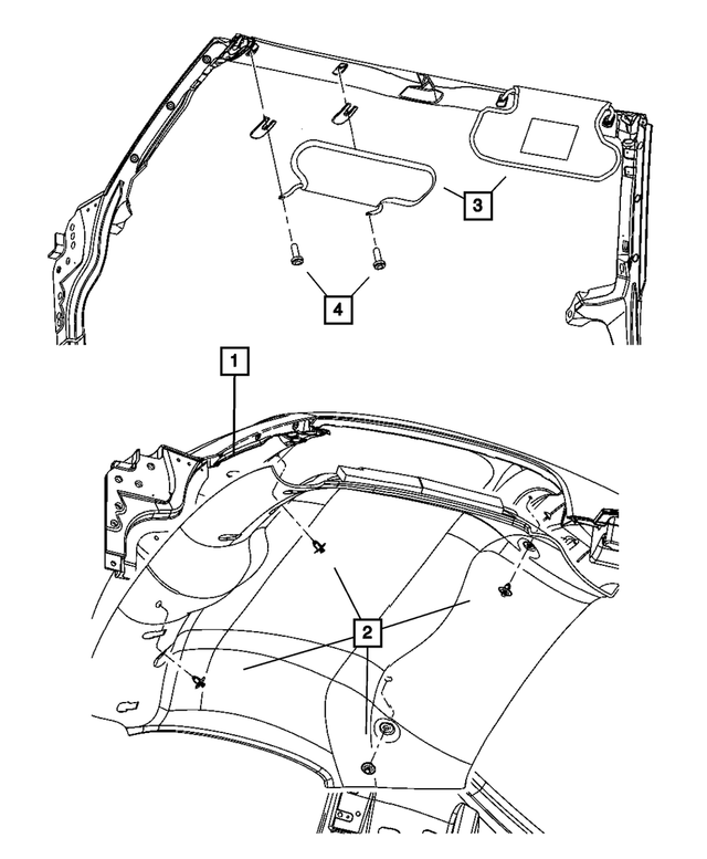 5YK18LV5AC - Interior Trim: Headliner for Mopar Image image