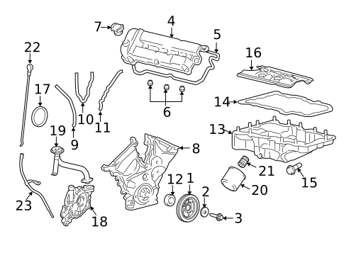 Engine Parts for 2010 Mercury Mariner #0