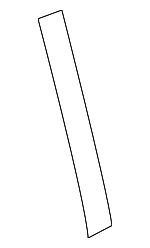 8H0845405A - Body: Quarter Glass Seal for Audi: A4, A4 Quattro, RS4, S4 Image