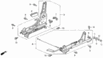 934021002507 - Interior/Bumper: BOLT-WASHER (10X25) for Acura Image