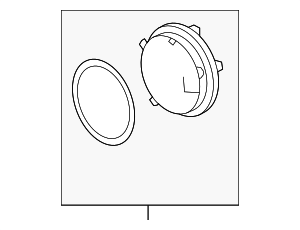 33127TX6A01 - : Rear Cover for Acura Image