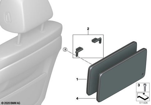 On Board Monitor / Tv Amplifier for 2019 BMW X6 M50iX #1