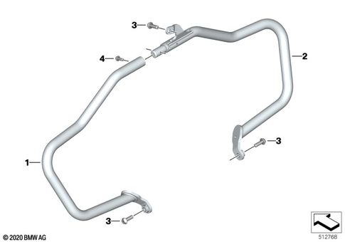 Engine, Ancillary Guard Components for 2022 BMW-Motorrad R 18 Transcontinental #0