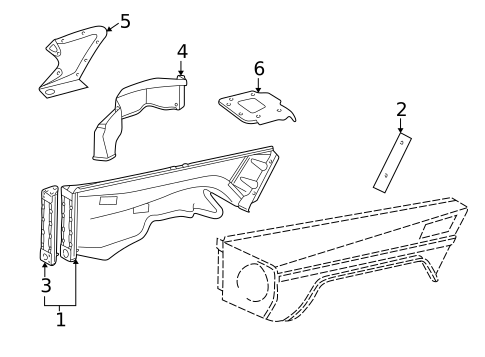 Inner Components for 2005 Mercedes-Benz G55 AMG #0